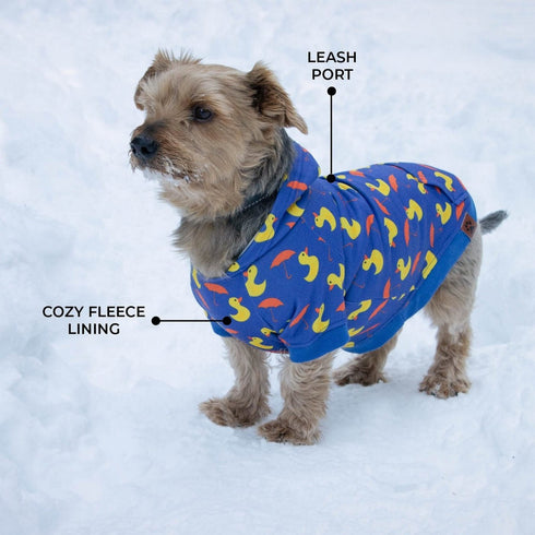 Shedrow K9 Canmore Dog Hoodie M Rubber Duck - Poudre Pet & Feed Supply 3